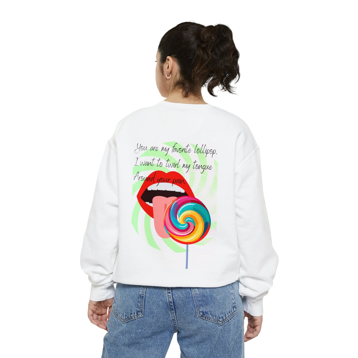 LOLLIPOP DREAMS Unisex Garment-Dyed Sweatshirt