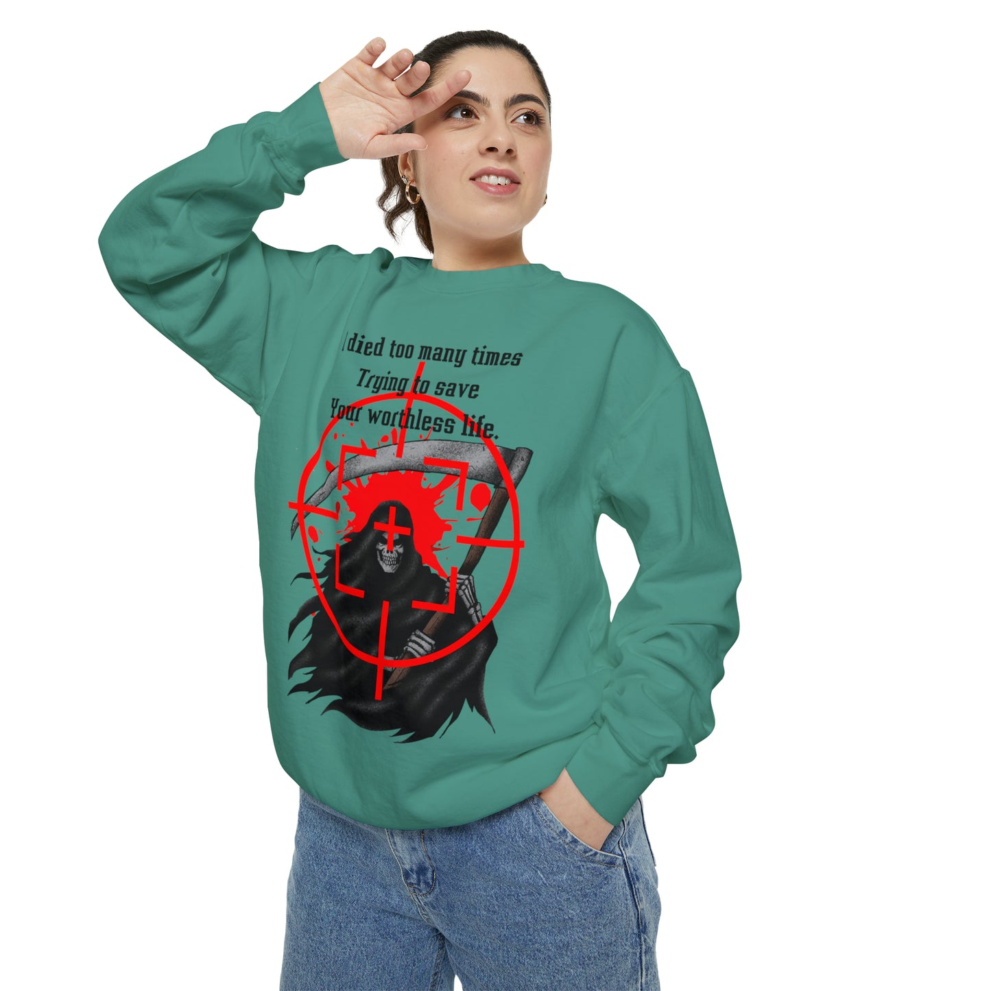 GAMER GIRL Unisex Garment-Dyed Sweatshirt