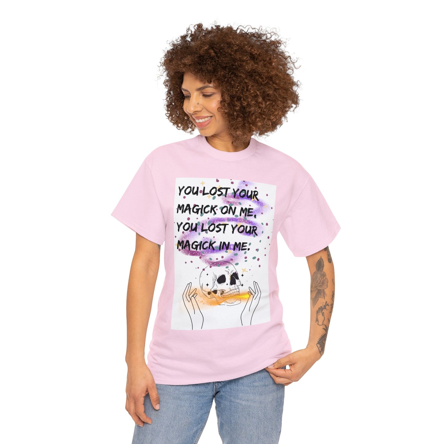 LOST YOUR MAGICK Unisex Heavy Cotton Tee