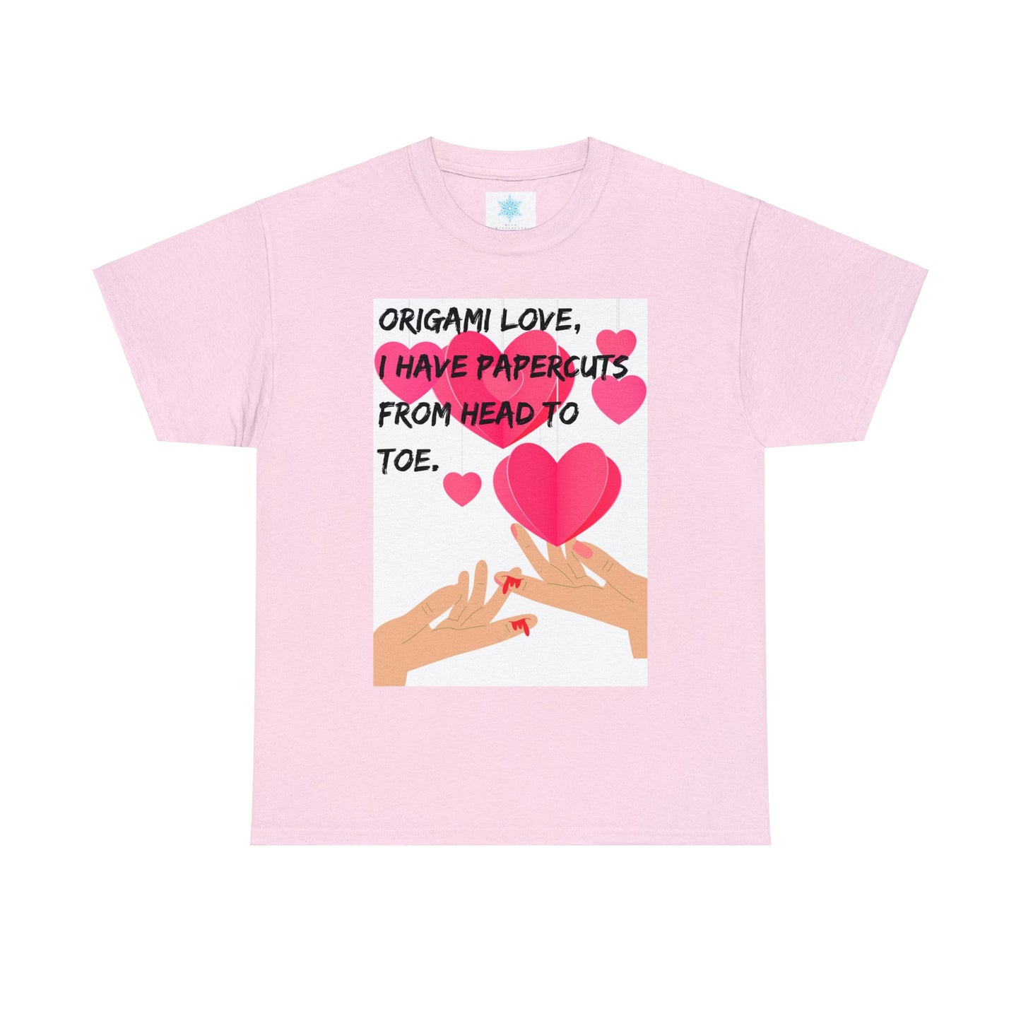 ORIGAME LOVE Unisex Heavy Cotton Tee