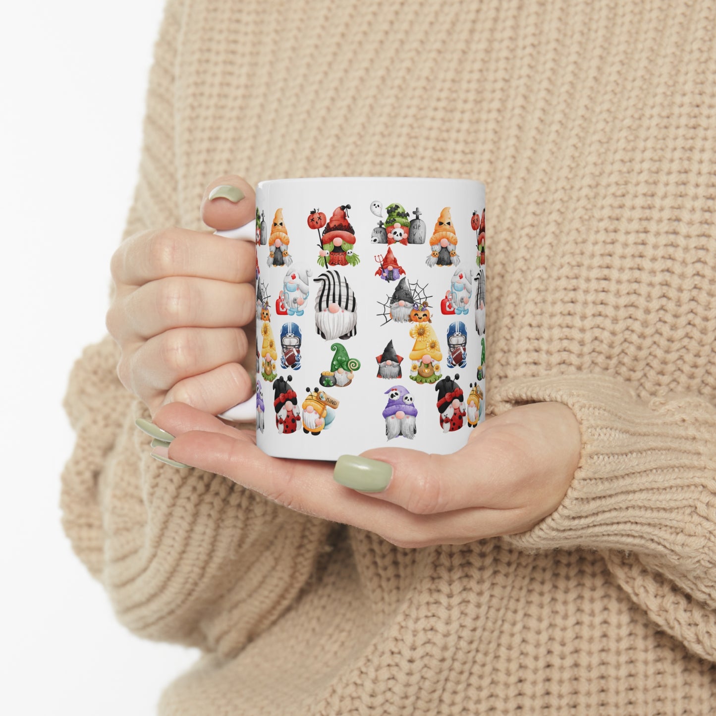 GNOMES OF HALLOWEEN Ceramic Mug 11oz