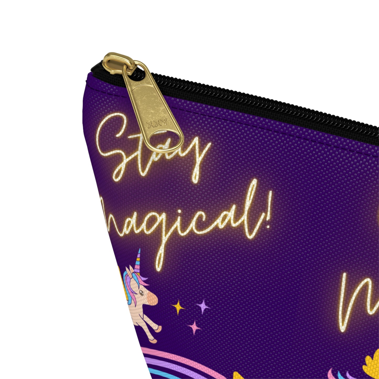 STAY MAGICAL UNICORN LOVE Accessory Pouch w T-bottom