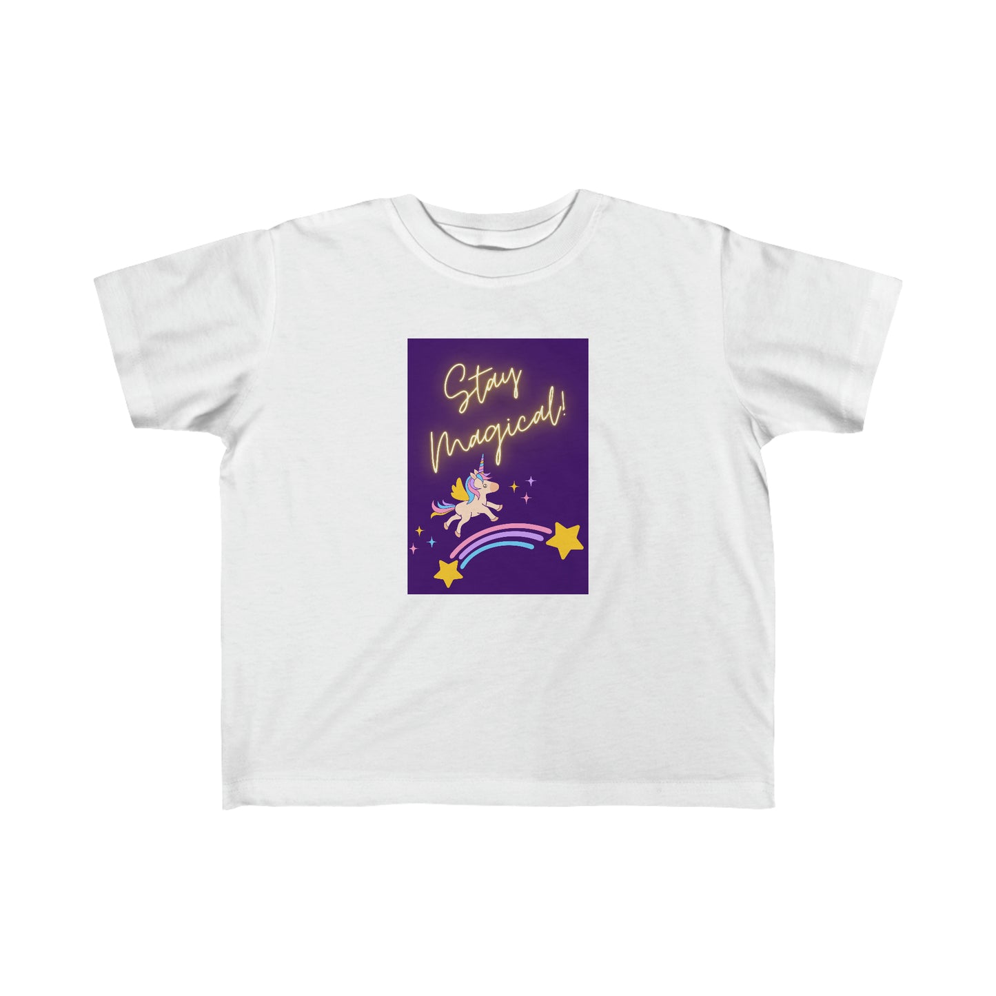 STAY MAGICAL UNICORN LOVE Toddler's Fine Jersey Tee