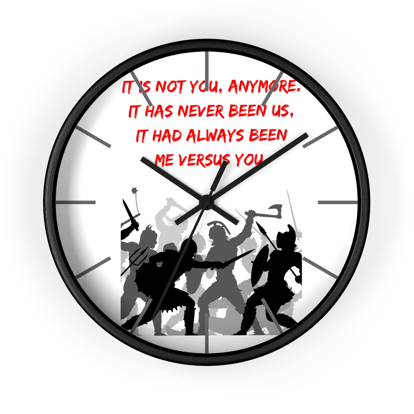 WARZONE Wall Clock