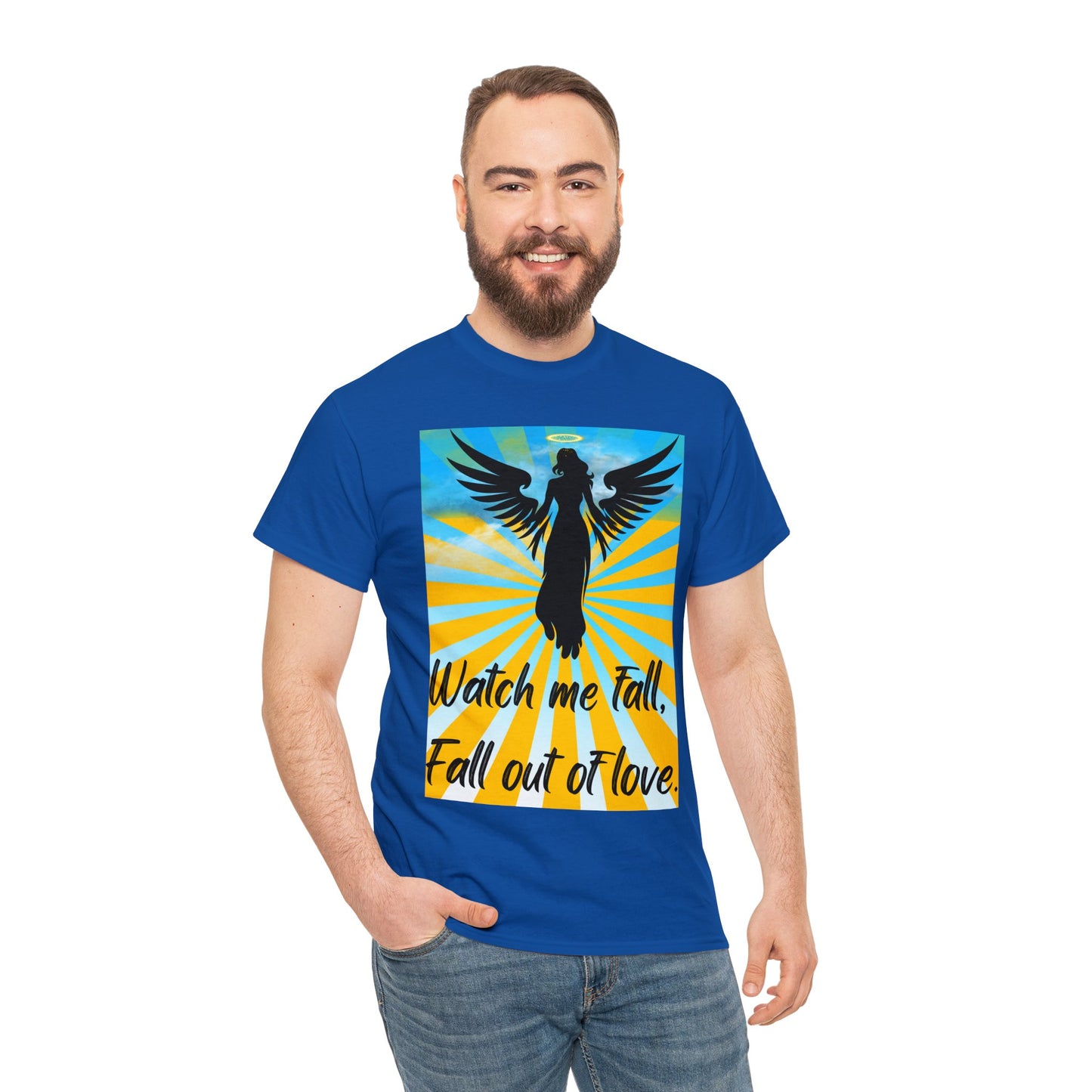 FALL OUT OF LOVE Unisex Heavy Cotton Tee