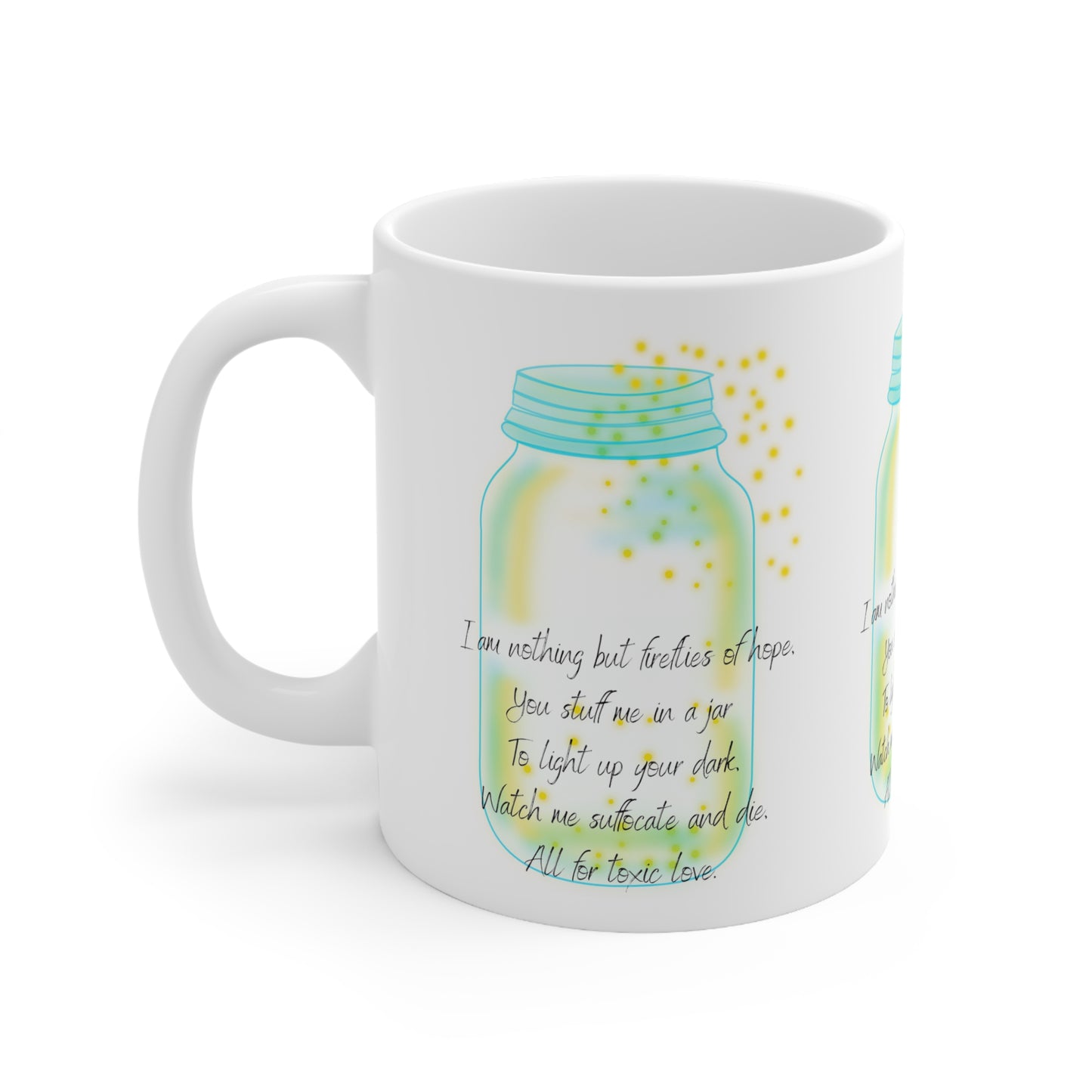 FIREFLIES OF HOPE Ceramic Mug 11oz