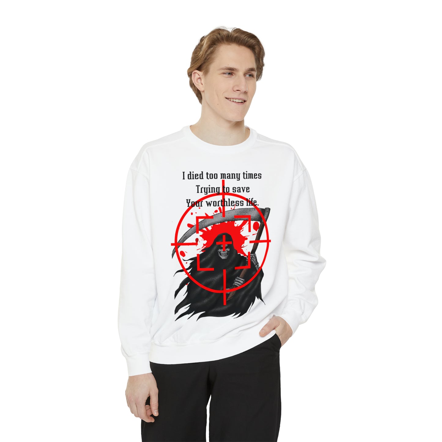 GAMER GIRL Unisex Garment-Dyed Sweatshirt