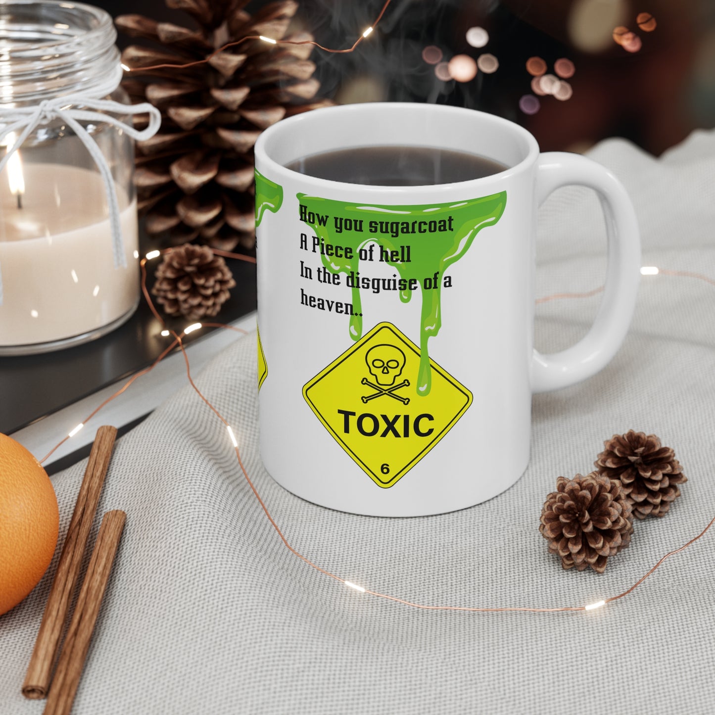 TOXIC LOVE Ceramic Mug 11oz