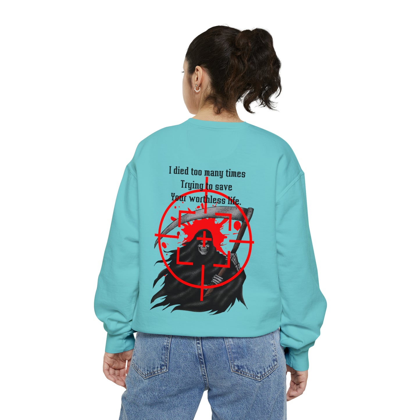 GAMER GIRL Unisex Garment-Dyed Sweatshirt