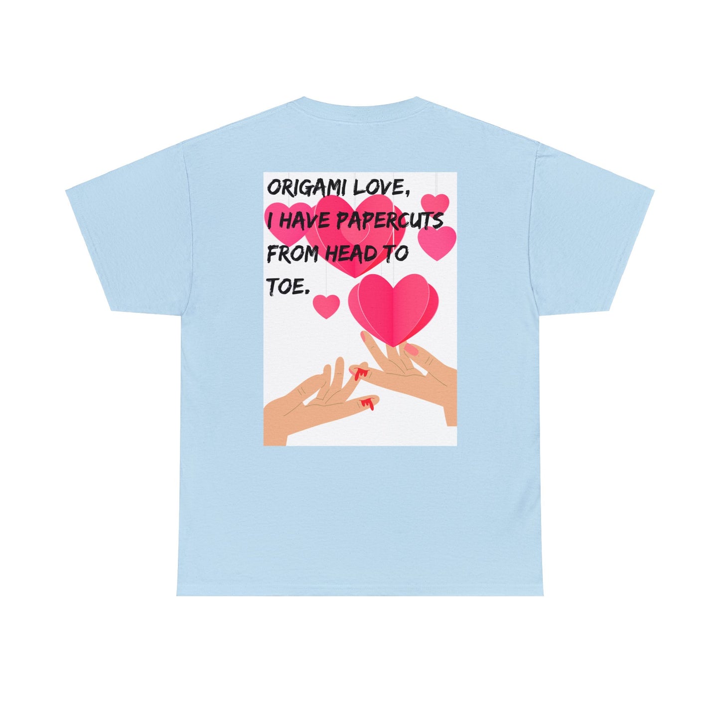 ORIGAME LOVE Unisex Heavy Cotton Tee