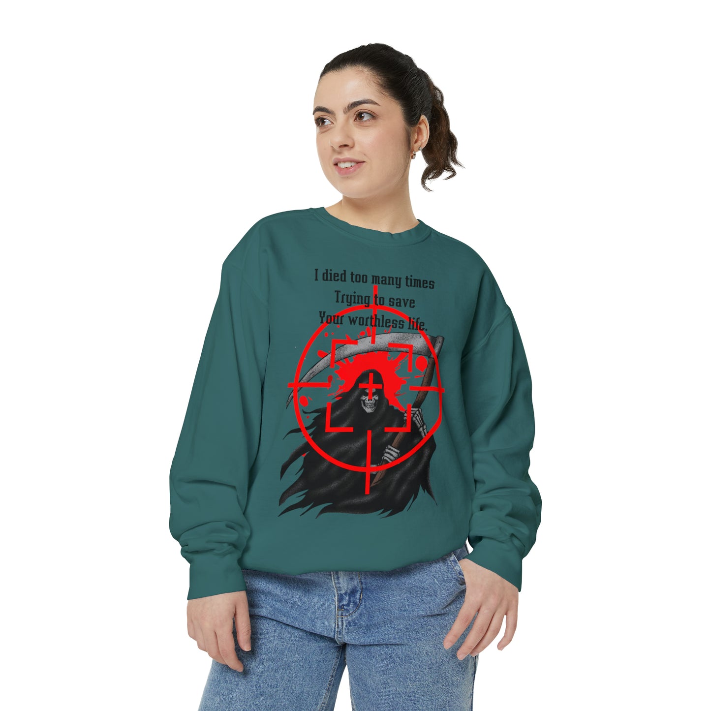 GAMER GIRL Unisex Garment-Dyed Sweatshirt