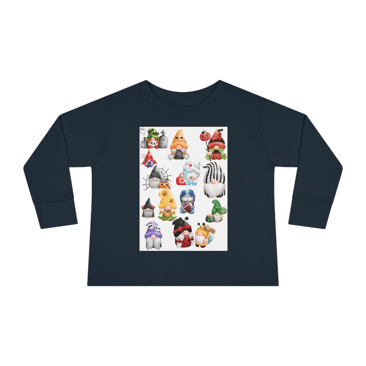 HALLOWEEN GNOMES Toddler Long Sleeve Tee