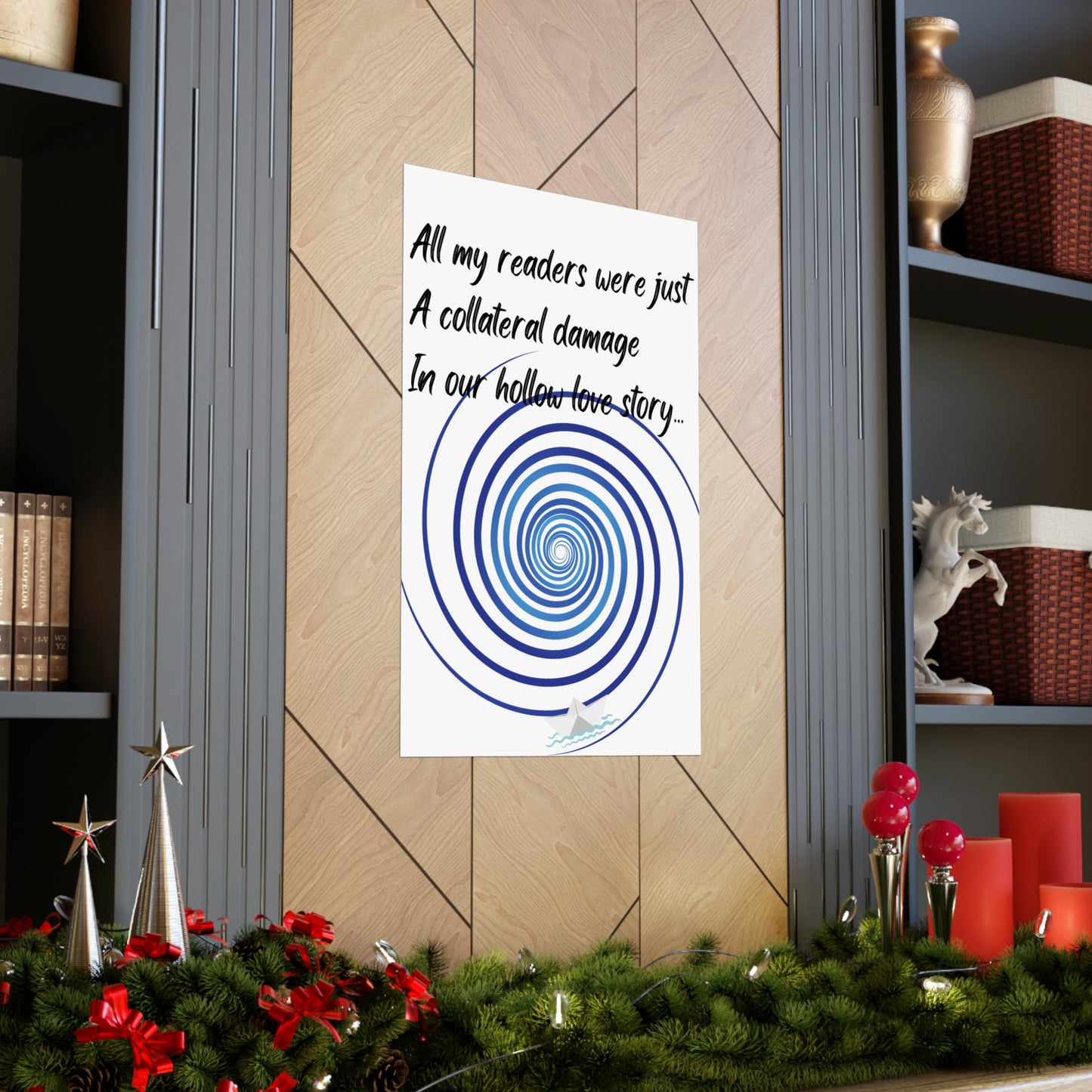 COLLATERAL DAMAGE Matte Vertical Posters