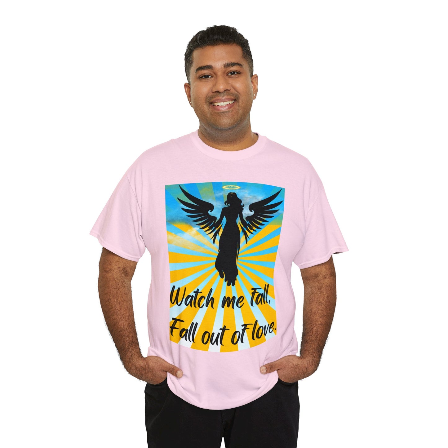 FALL OUT OF LOVE Unisex Heavy Cotton Tee