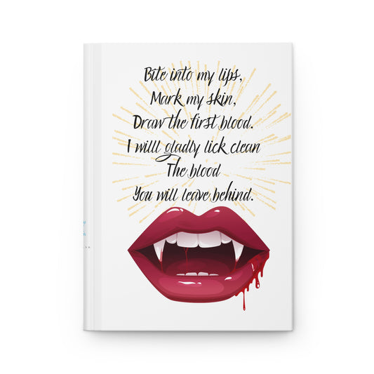 HALLOWEEN KISS Hardcover Journal Matte