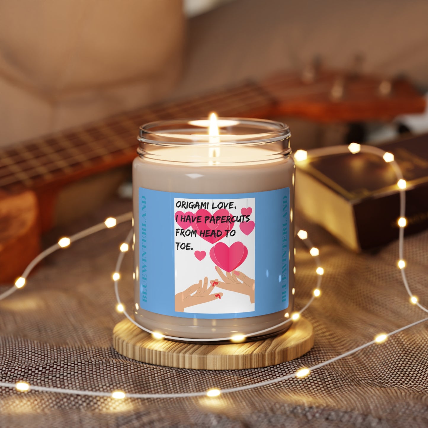 ORIGAME LOVE  Scented Soy Candle, 9oz