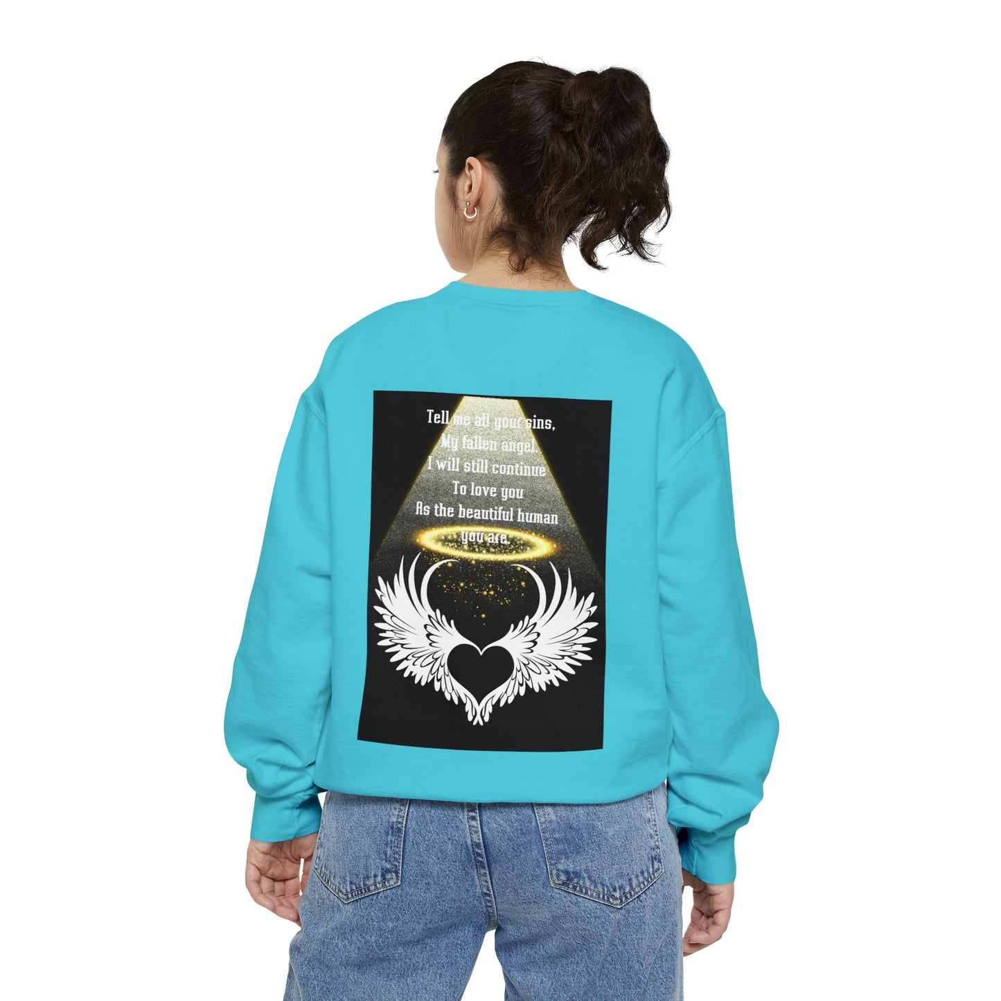 FALLEN ANGEL Unisex Garment-Dyed Sweatshirt