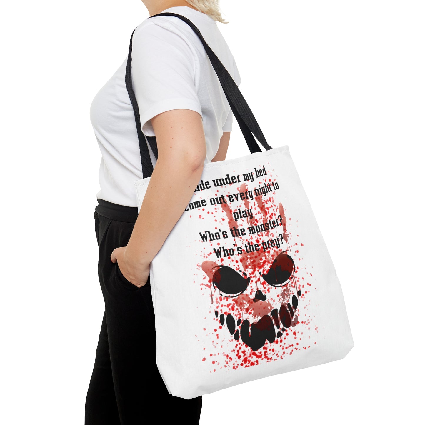 MONSTERS UNDER MY BED  Tote Bag (AOP)