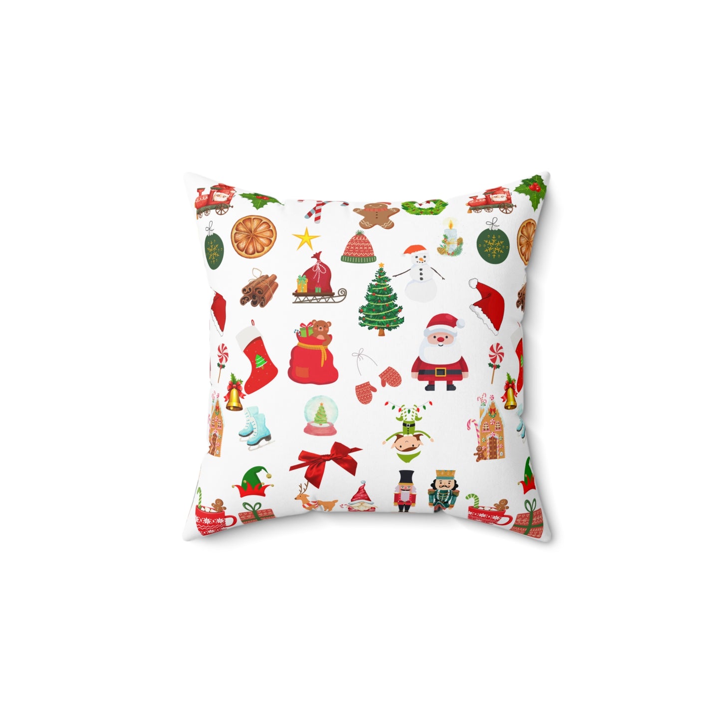 MY XMAS JOY Spun Polyester Square Pillow
