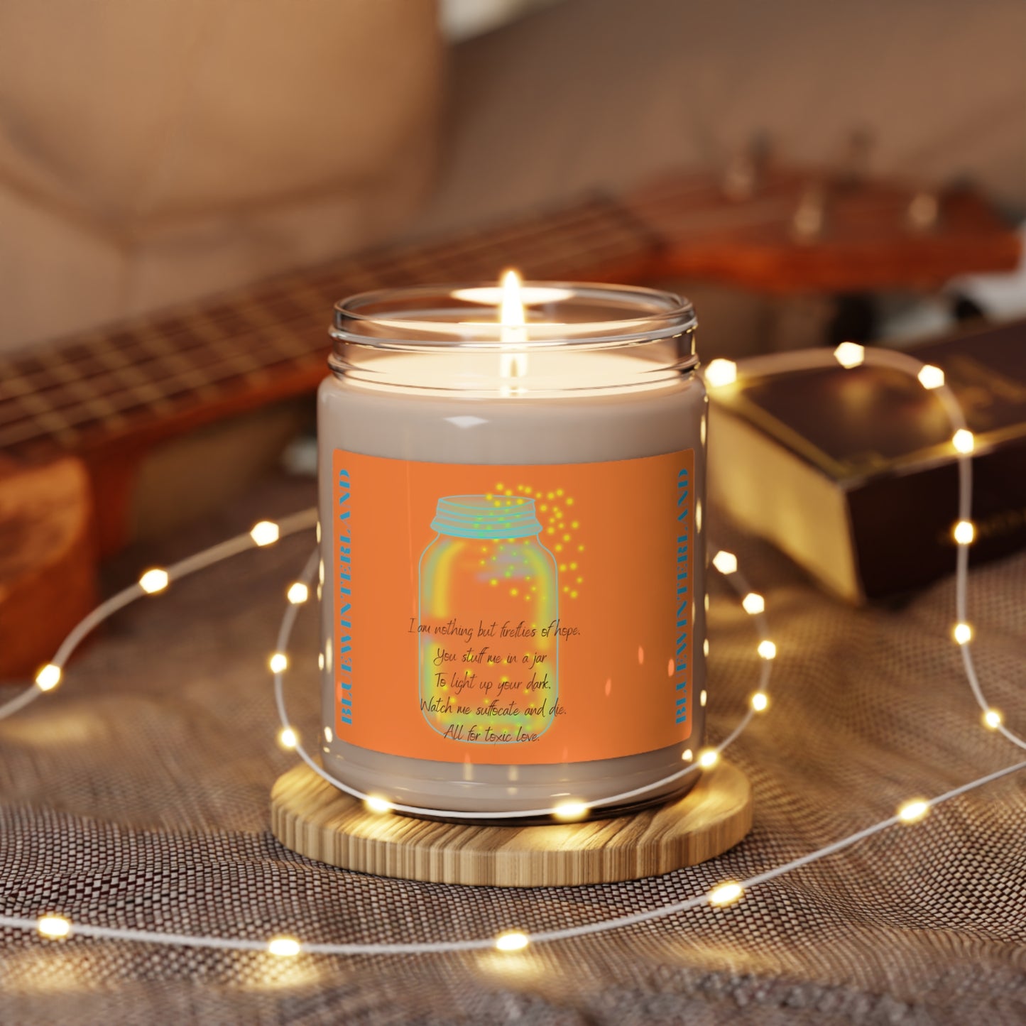 FIREFLIES OF HOPE Scented Soy Candle, 9oz