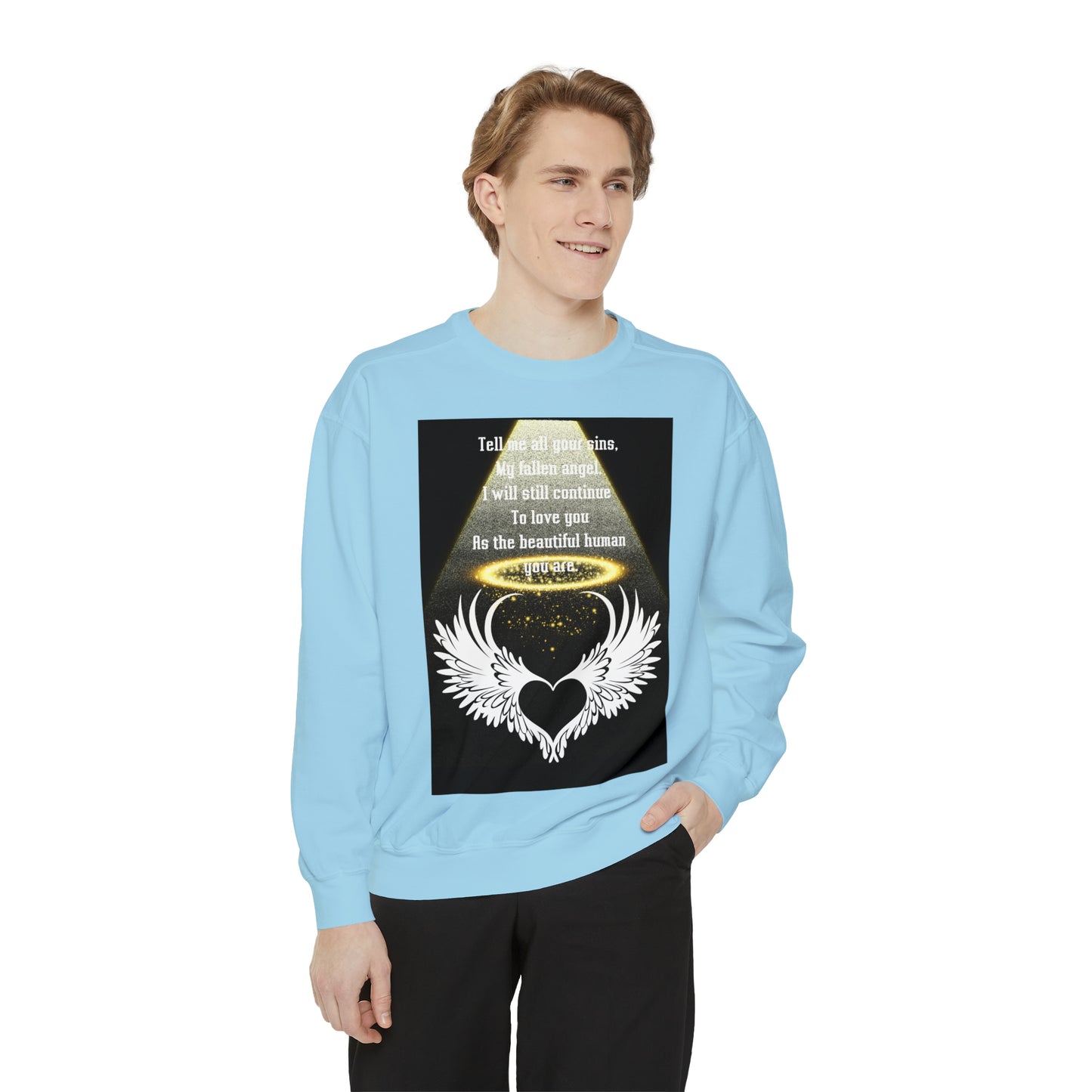 FALLEN ANGEL Unisex Garment-Dyed Sweatshirt