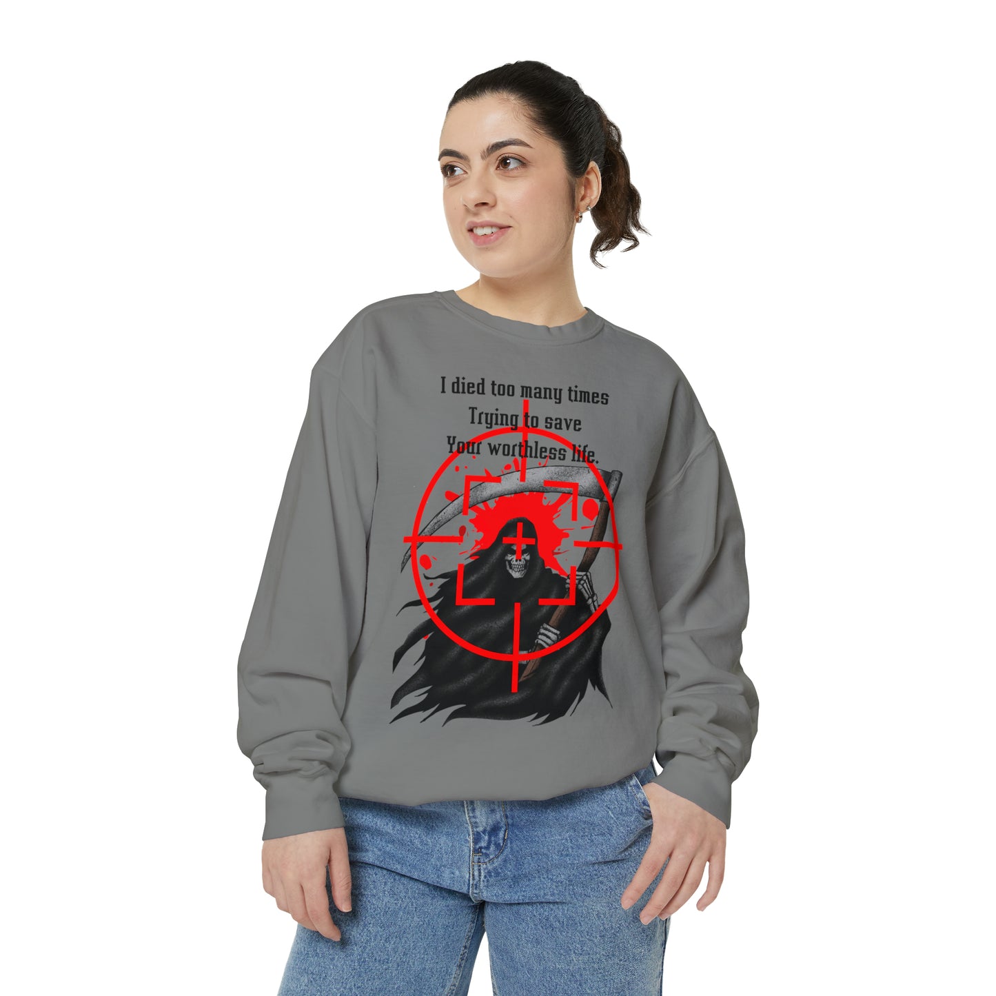 GAMER GIRL Unisex Garment-Dyed Sweatshirt