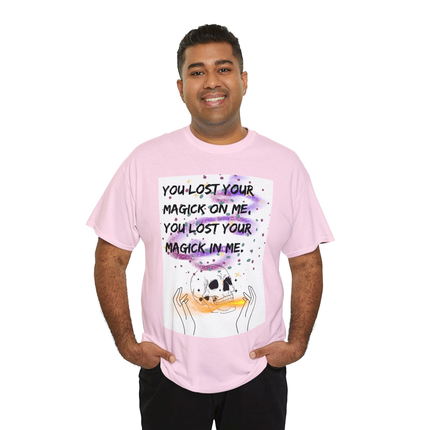 LOST YOUR MAGICK Unisex Heavy Cotton Tee