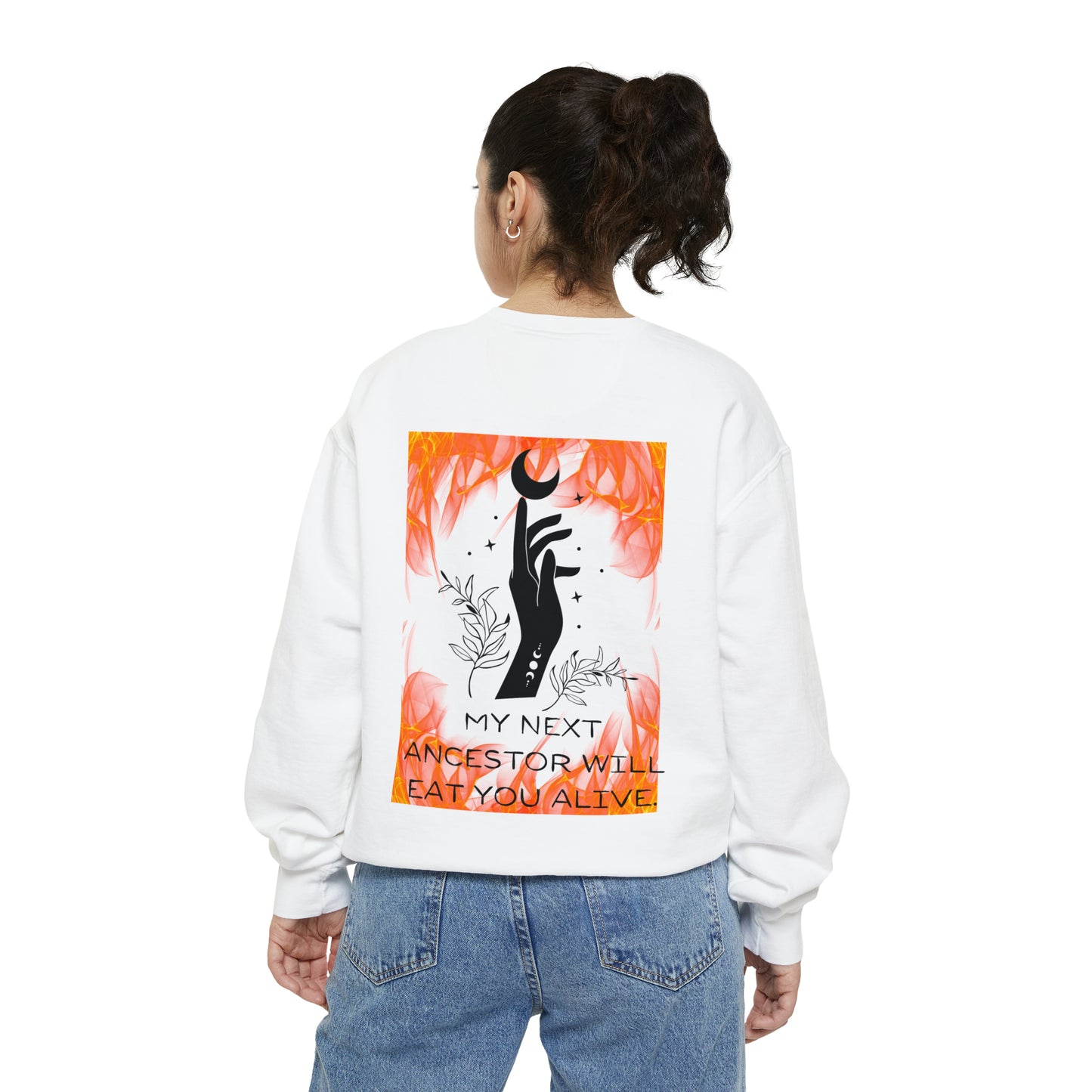 MY NEXT ANCESTOR Unisex Garment-Dyed Sweatshirt