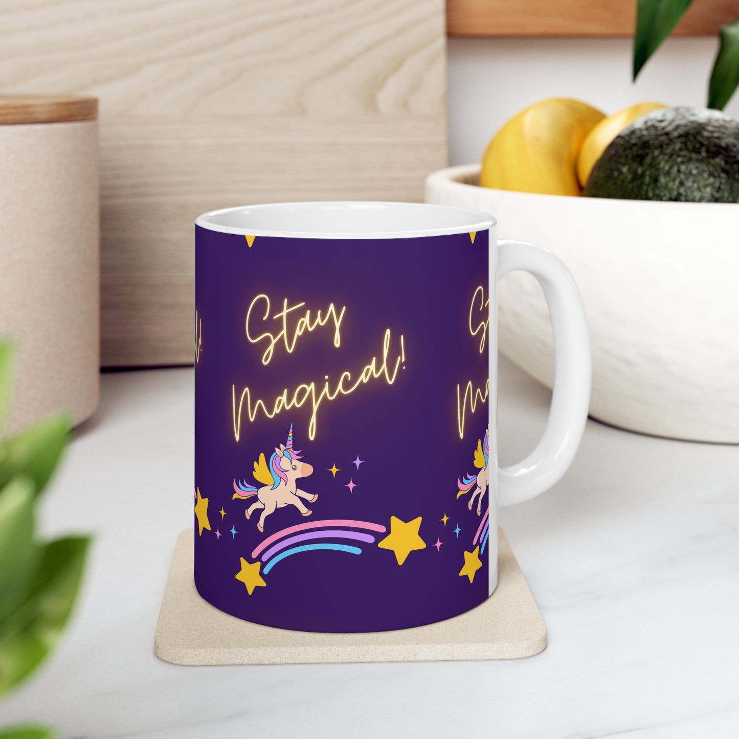 STAY MAGICAL UNICORN LOVE Ceramic Mug 11oz