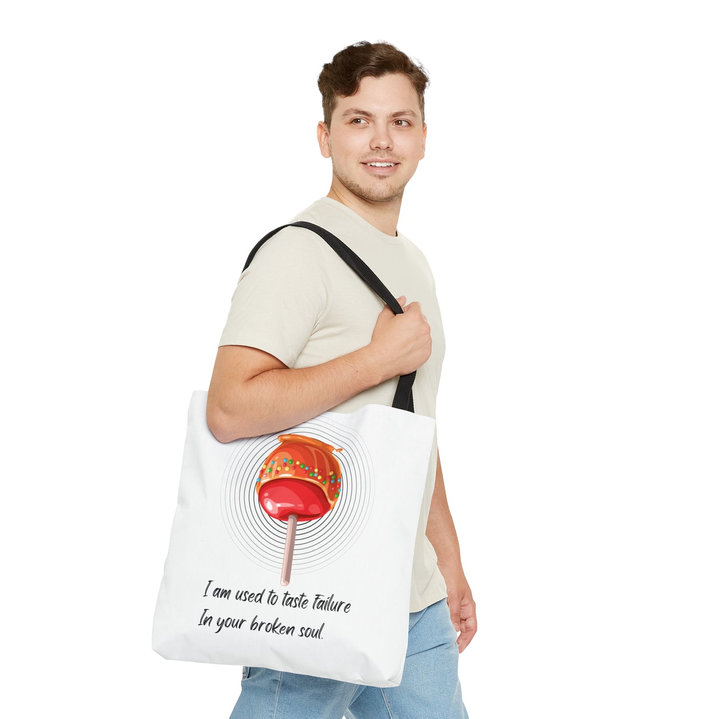APPLE CANDY FAILURE  Tote Bag (AOP)