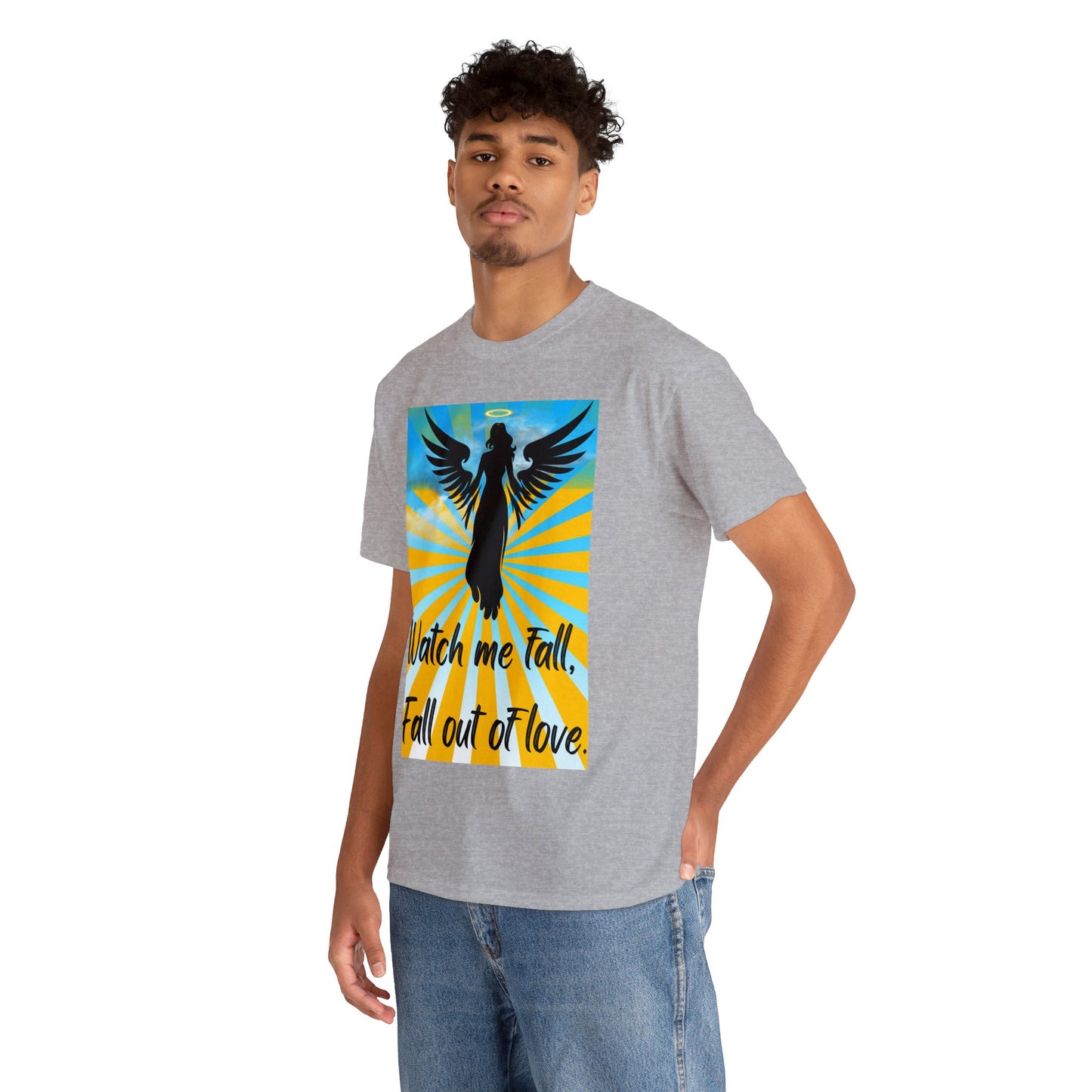 FALL OUT OF LOVE Unisex Heavy Cotton Tee