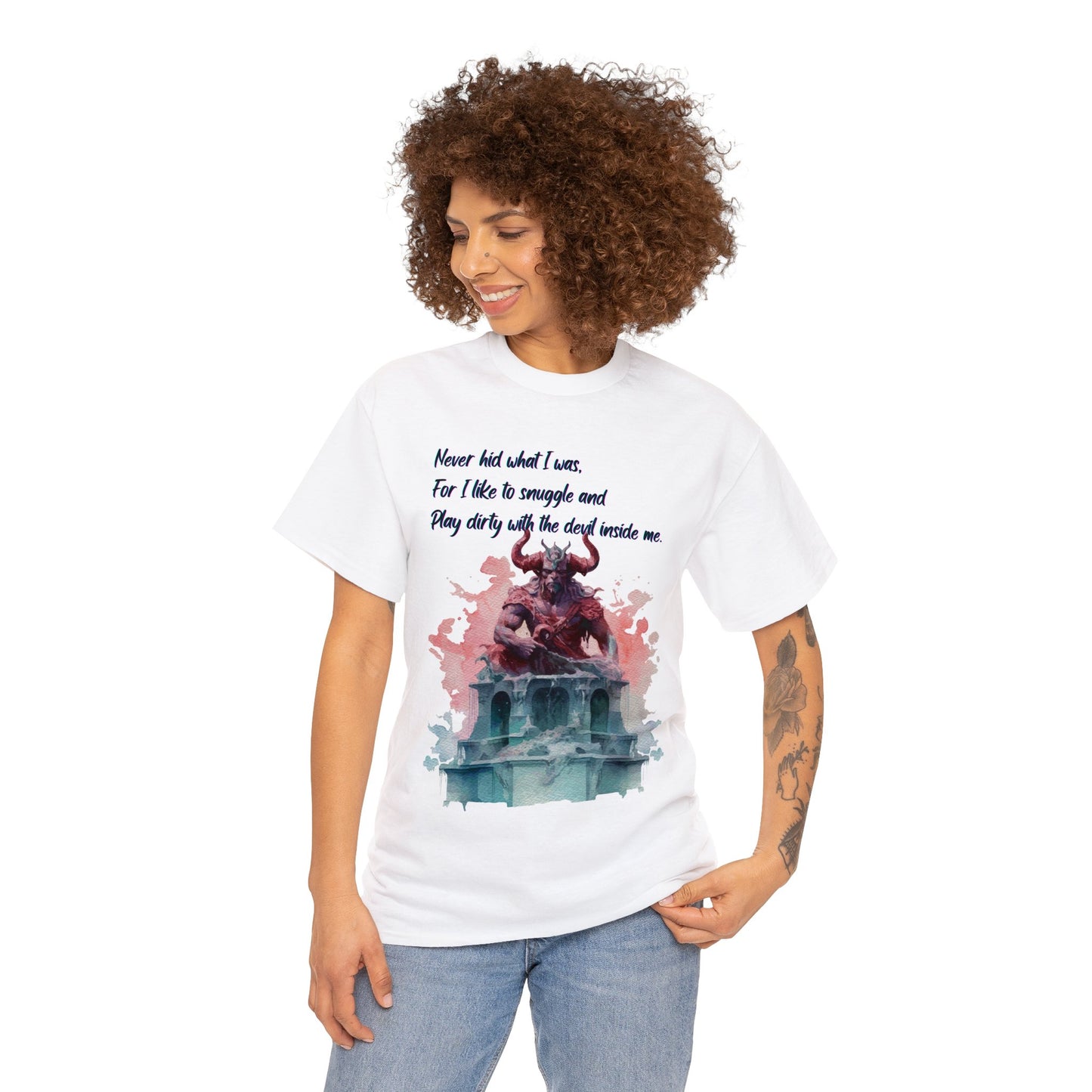 DEMON LOVER Unisex Heavy Cotton Tee