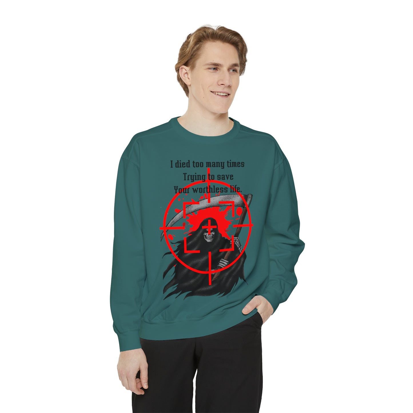 GAMER GIRL Unisex Garment-Dyed Sweatshirt
