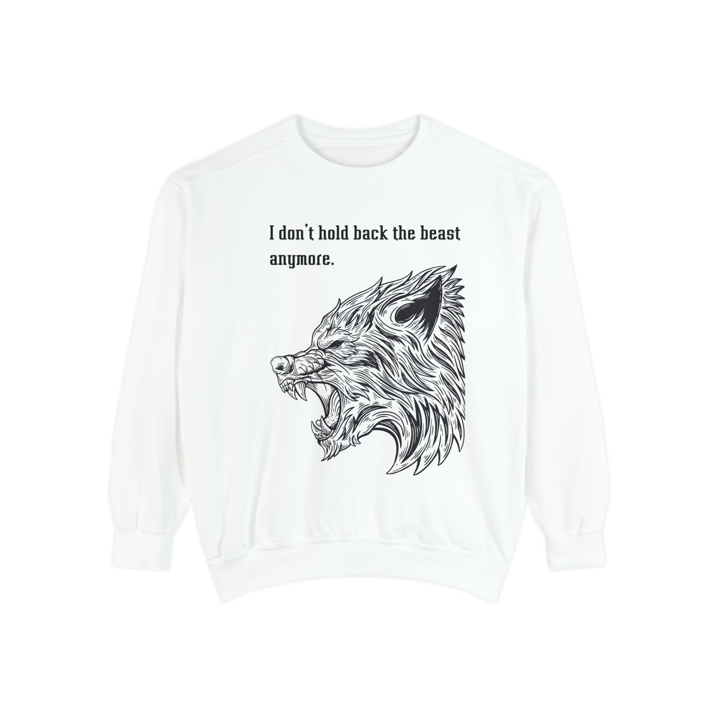 BEAST TALES V1  Unisex Garment-Dyed Sweatshirt