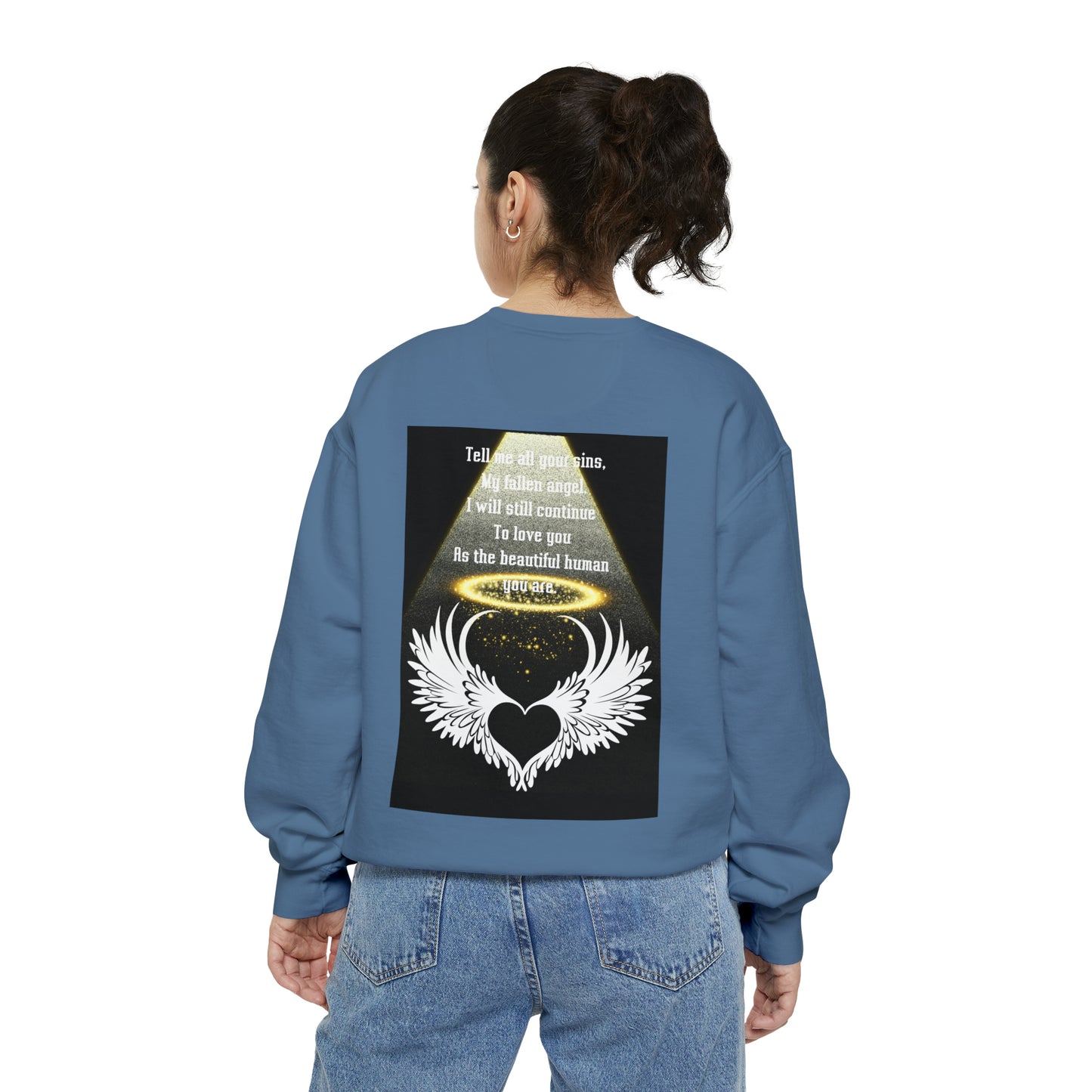 FALLEN ANGEL Unisex Garment-Dyed Sweatshirt