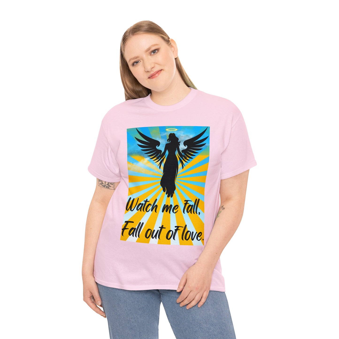 FALL OUT OF LOVE Unisex Heavy Cotton Tee