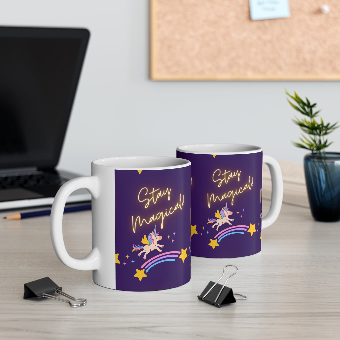 STAY MAGICAL UNICORN LOVE Ceramic Mug 11oz