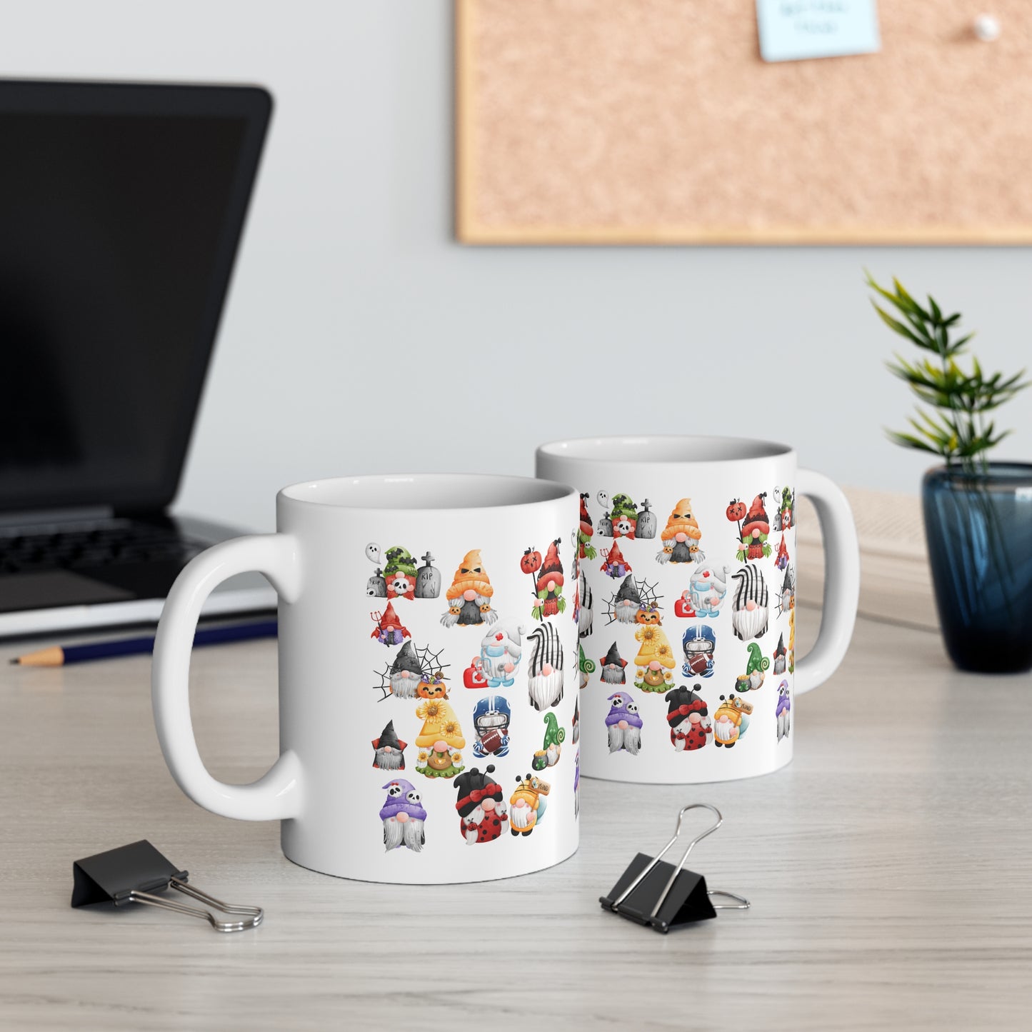 GNOMES OF HALLOWEEN Ceramic Mug 11oz