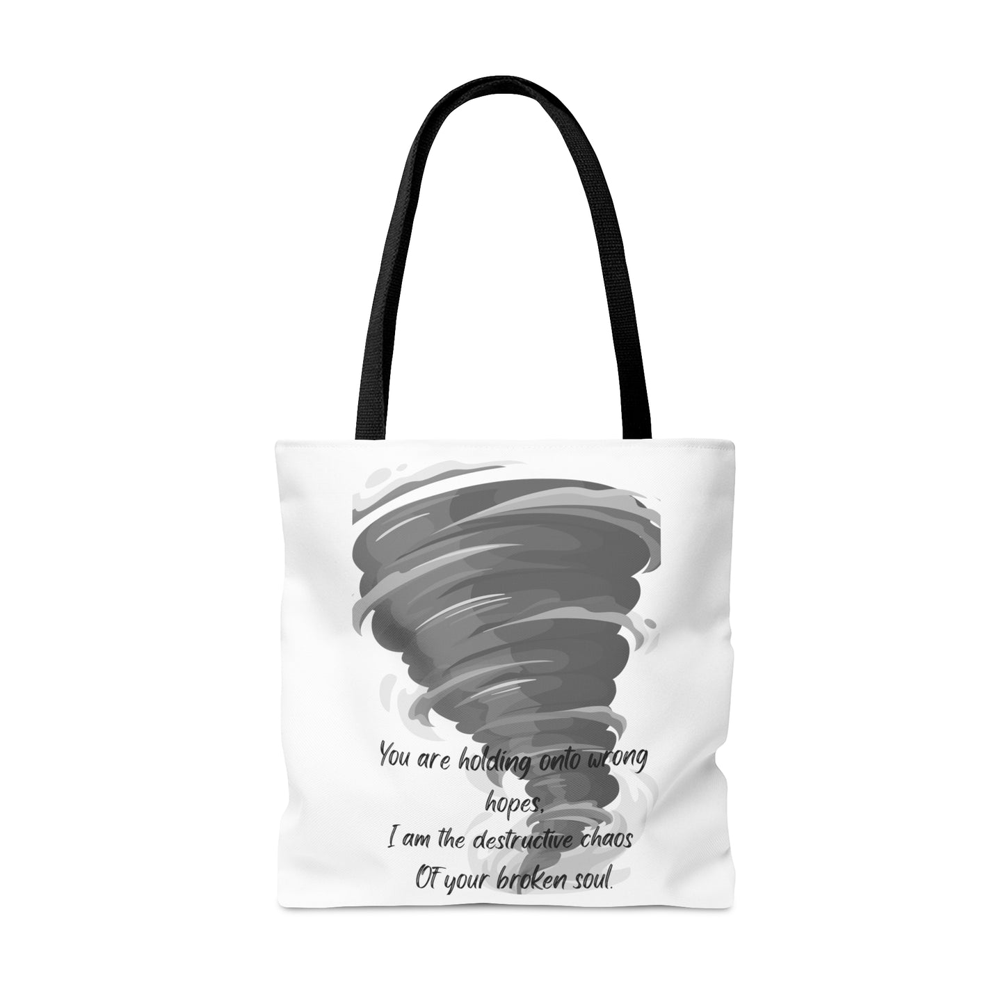 DESTRUCTIVE CHAOS Tote Bag (AOP)