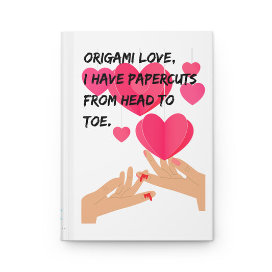 ORIGAME LOVE  Hardcover Journal Matte