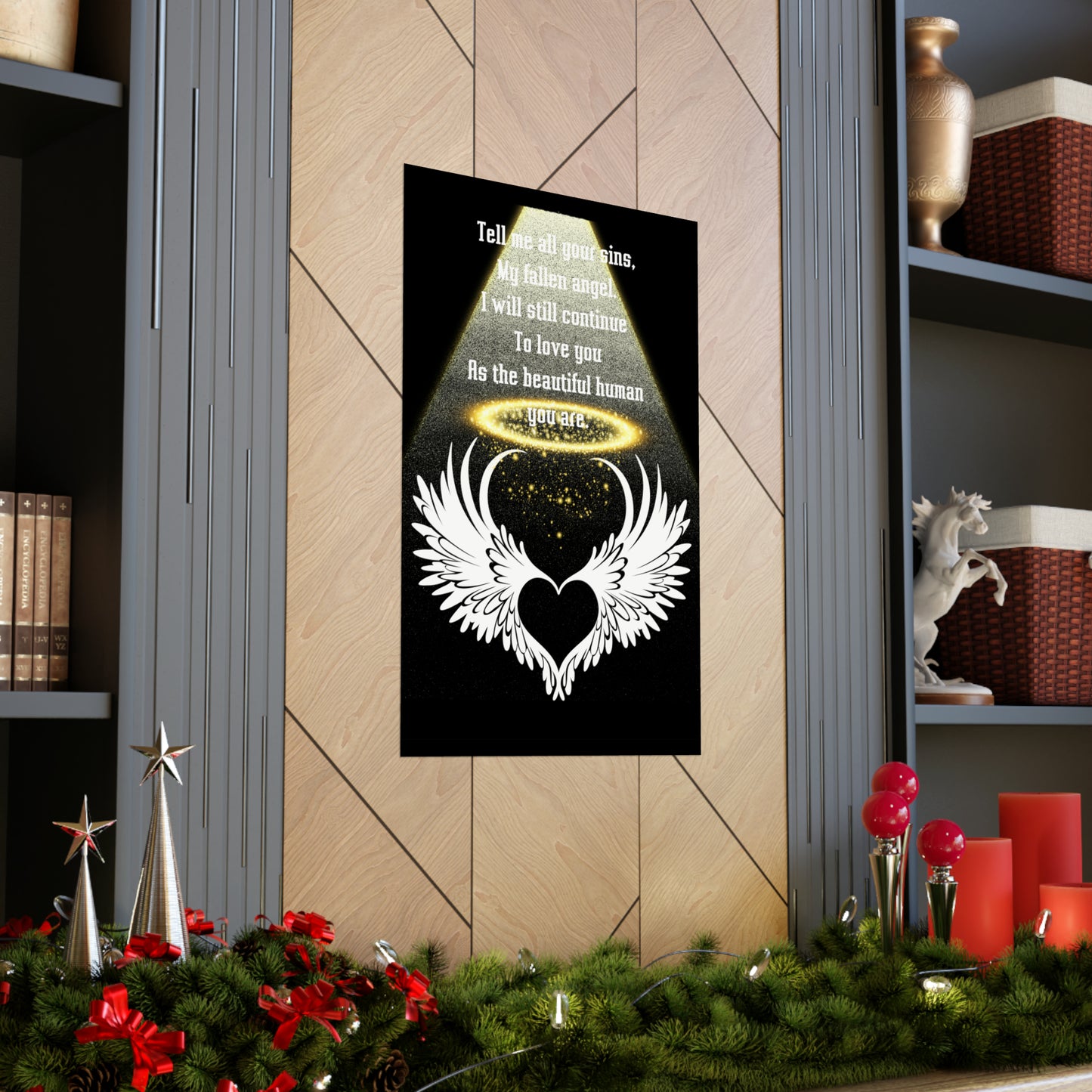 FALLEN ANGEL  Matte Vertical Posters
