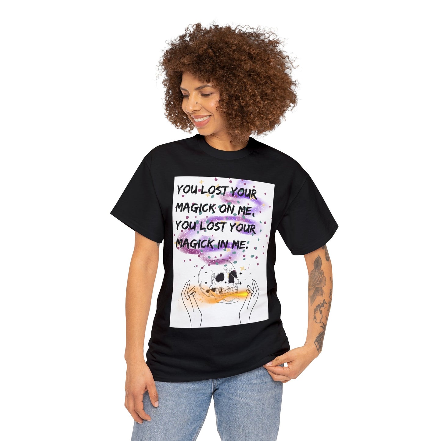 LOST YOUR MAGICK Unisex Heavy Cotton Tee