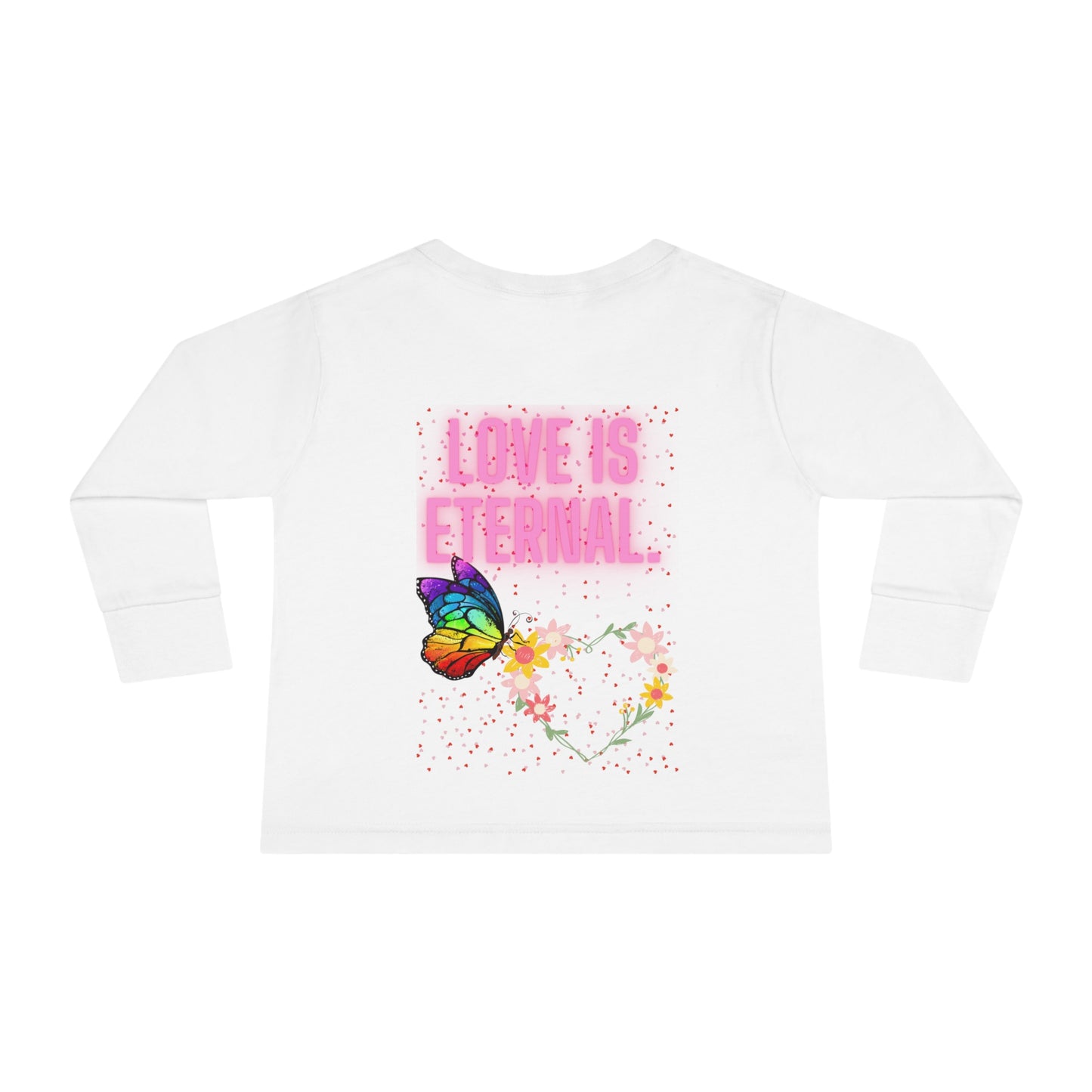 LOVE IS ETERNAL Toddler Long Sleeve Tee