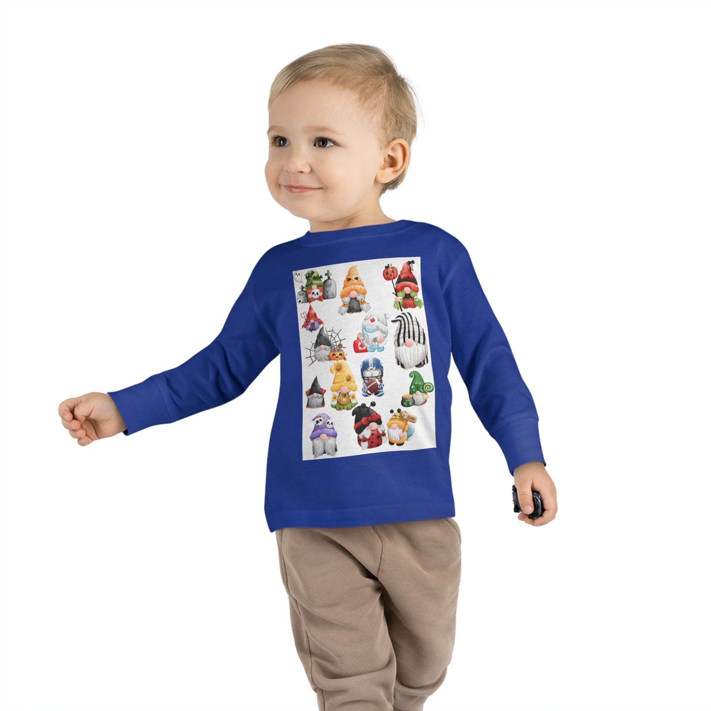 HALLOWEEN GNOMES Toddler Long Sleeve Tee