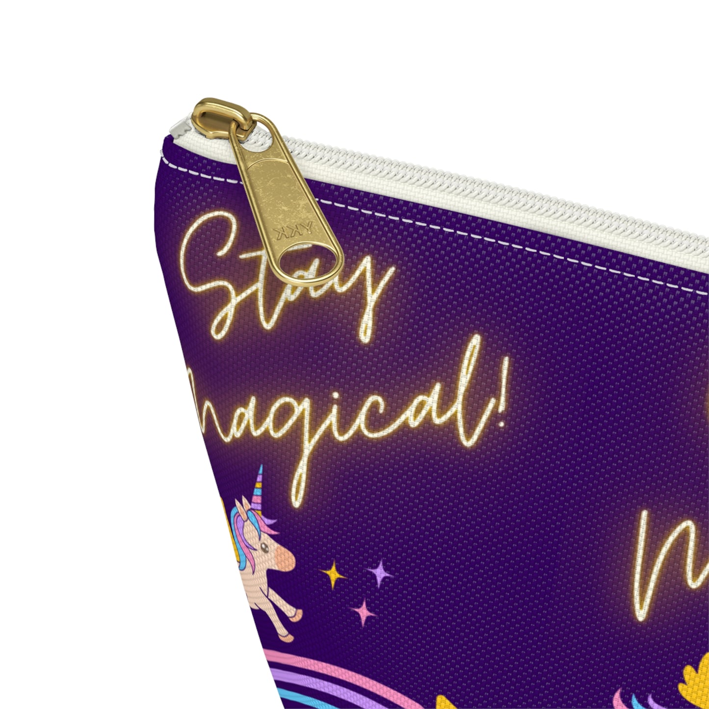 STAY MAGICAL UNICORN LOVE Accessory Pouch w T-bottom