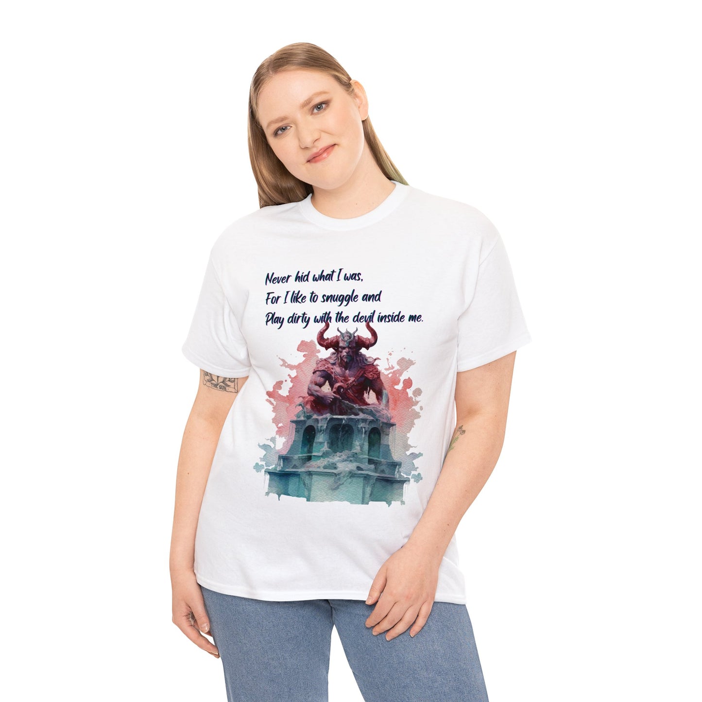 DEMON LOVER Unisex Heavy Cotton Tee