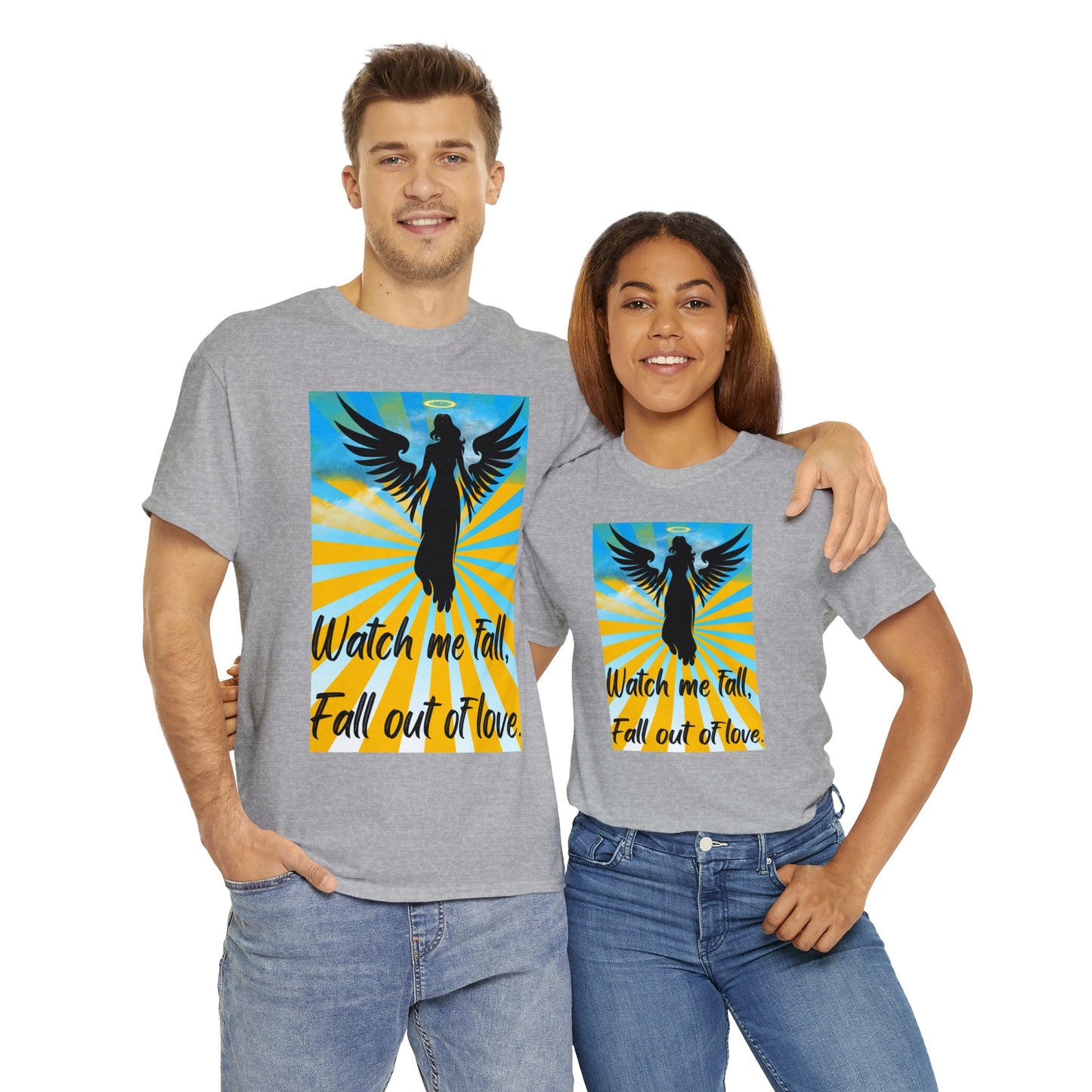 FALL OUT OF LOVE Unisex Heavy Cotton Tee