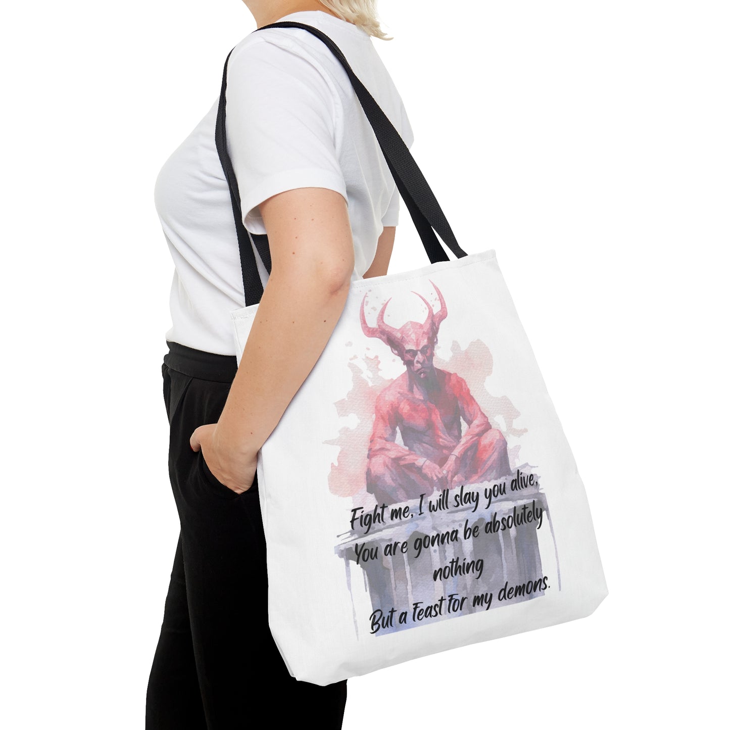 FEAST FOR MY DEMONS  Tote Bag (AOP)