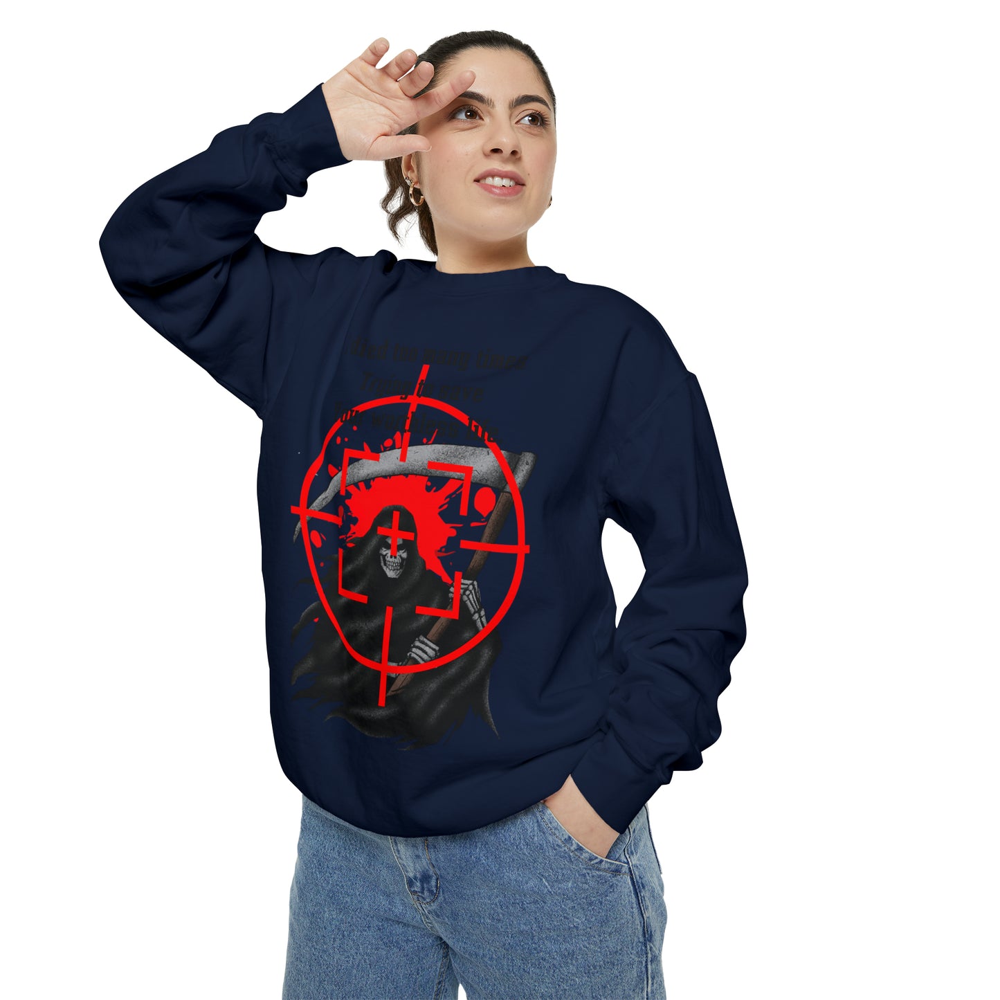 GAMER GIRL Unisex Garment-Dyed Sweatshirt