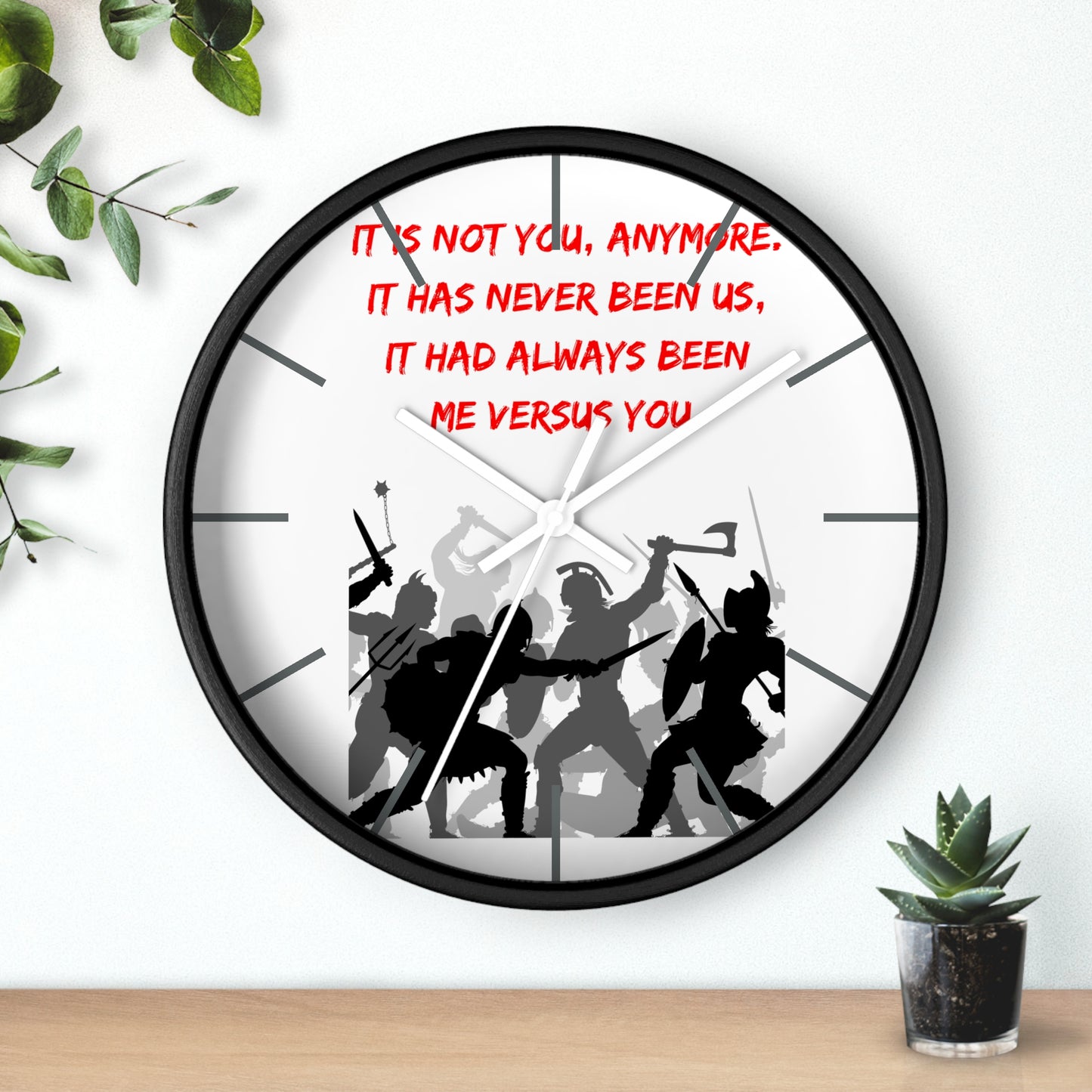 WARZONE Wall Clock